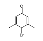 4-bromo-3,5-dimethylcyclohexa-2,5-dien-1-one Structure
