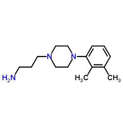 3-[4-(2,3-Dimethylphenyl)-1-piperazinyl]-1-propanamine结构式