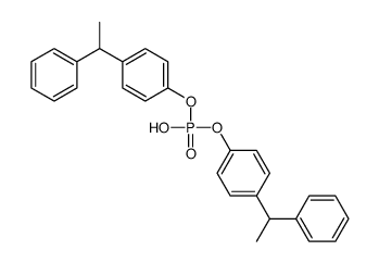 bis[p-(1-phenylethyl)phenyl] hydrogen phosphate结构式