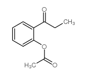 (2-propanoylphenyl) acetate结构式