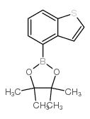 2-(苯并[b]噻吩-4-基)-4,4,5,5-四甲基-1,3,2-二氧硼杂环戊烷结构式