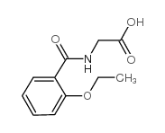 (2-乙氧基苯甲酰基氨基)-乙酸结构式