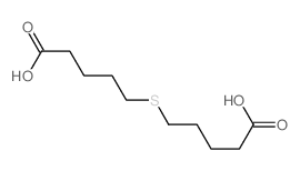 Pentanoic acid,5,5'-thiobis- structure