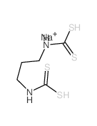 Carbamodithioic acid,1,3-propanediylbis-, disodium salt (9CI)结构式