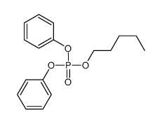 pentyl diphenyl phosphate结构式