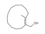 2-methyl-1-cyclotridecenylmethanol,trans isomer Structure