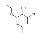 1,1-diethoxybutane-2,3-diol Structure