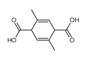 1,2,4,5-tetrahydro-p-xylene-3,6-dicarboxylic acid Structure