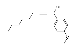 1-(4-methoxyphenyl)-non-2-yn-1-ol Structure