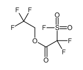 2,2,2-trifluoroethyl 2,2-difluoro-2-fluorosulfonylacetate Structure