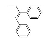(Z)-N-(1-Phenylpropylidene)benzenamine结构式