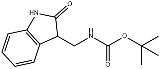 3-Boc-aminomethyl-1,3-dihydro-indol-2-one Structure