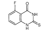 5-fluoro-4-oxo-1,2,3,4-tetrahydroquinazoline-2-thione Structure