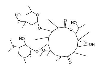 Erythromycin, 14-hydroxy-6-O-methyl- structure