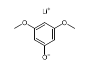 lithium 3,5-dimethoxyphenolate结构式