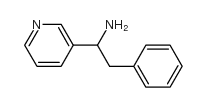 2-苯基-1-(吡啶-3-基)乙胺2盐酸盐结构式