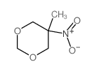 1,3-Dioxane,5-methyl-5-nitro-结构式
