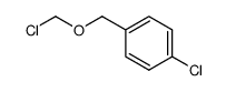 1-chloro-4-(chloromethoxymethyl)benzene结构式