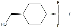 Trans-(4-(trifluoromethyl)cyclohexyl)methanol structure