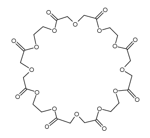 1,4,7,10,13,16,19,22,25,28,31,34-dodecaoxacyclohexatriacontan-2,6,11,15,20,24,29,33-octaone Structure