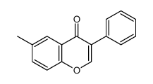 6-methyl-3-phenylchromen-4-one结构式