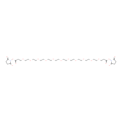Bis-PEG11-NHS ester结构式