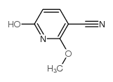 6-羟基-2-甲氧基吡啶-3-甲腈结构式