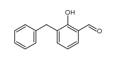 3-benzylsalicylaldehyde结构式