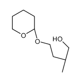 (2S)-2-methyl-4-(oxan-2-yloxy)butan-1-ol结构式
