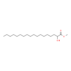METHYL HYDROXYSTEARATE Structure