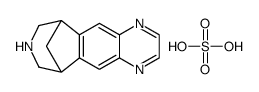 5,8,14-triazatetracyclo[10.3.1.0(2,11).0(4,9)]hexadeca-2(11),3,5,7,9-pentaene sulfate结构式