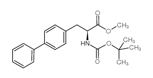 2-(S)-N-boc-氨基-2-联苯甲酸丙酯结构式