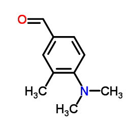 4-(二甲基氨基)-3-甲基苯甲醛结构式