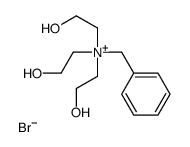 benzyl-tris(2-hydroxyethyl)azanium,bromide结构式