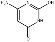4(3H)-Pyrimidinone, 6-amino-2-hydroxy- (9CI) Structure