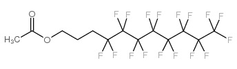 1H,1H,2H,2H,3H,3H-全氟十一烷基乙酸酯结构式