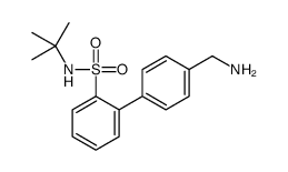 4'-(aminomethyl)-N-tert-butylbiphenyl-2-sulfonamide Structure