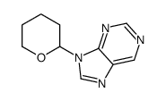 9-(oxan-2-yl)purine结构式