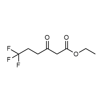 6,6,6-三氟-3-氧代己酸乙酯结构式