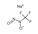 Na salt of N-trifluoromethyl-N-nitroso-hydroxylamine结构式