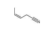 (Z)-pent-3-enenitrile结构式