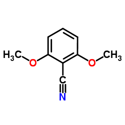 2,6-二甲氧基苯甲腈结构式