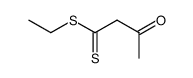 3-oxo-dithiobutyric acid ethyl ester Structure
