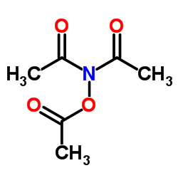 N-Acetoxy-N-acetylacetamide Structure