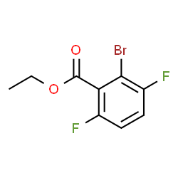 Ethyl 2-bromo-3,6-difluorobenzoate Structure