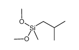 Isobutyldimethoxy(methyl)silane structure