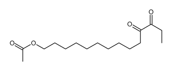 11,12-dioxotetradecyl acetate Structure