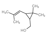 chrysanthemyl alcohol Structure