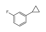 1-环丙基-3-氟苯结构式