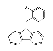 9-(2-bromobenzyl)-9H-fluorene Structure